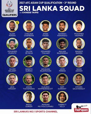 Image post by @thepaparefootball on Facebook