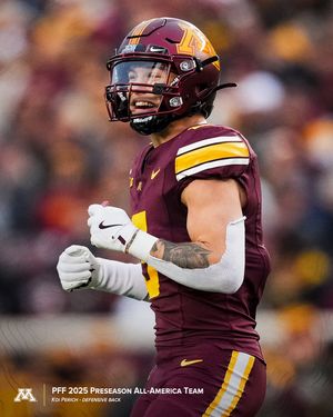 Image post by @gopherfootball on Instagram