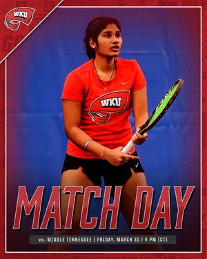 Image post by @WKUTennis on Twitter