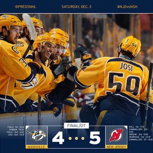 Image post by @predsnhl on Instagram