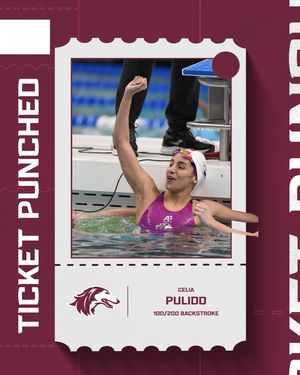 Video post by @SIUSwimDive on Facebook