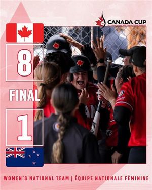 Image post by @softball.canada on Instagram