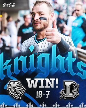 Image post by @knightsbaseball on Instagram