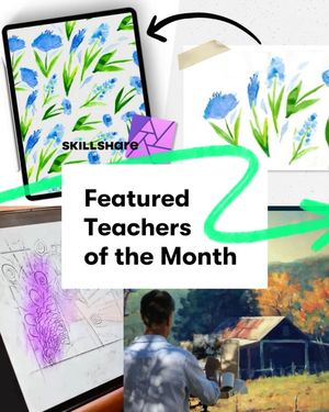 Image post by @skillshare on Instagram