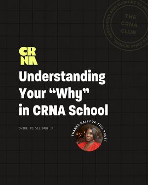 Image post by @thecrnaclub on Instagram