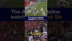Video post by @cbssportscfb on YouTube