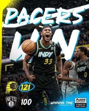 Image post by @pacers on Instagram