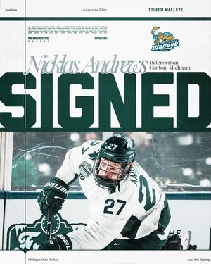 Image post by @msu_hockey on Instagram