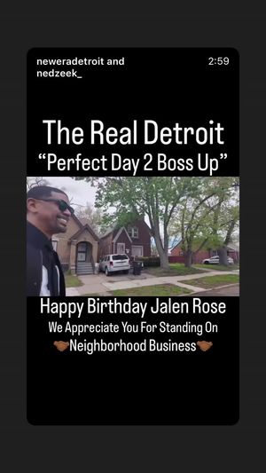 Video post by @jalenrose on Facebook