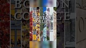 Video post by @bostoncollege on YouTube