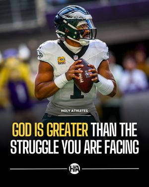 Image post by @holy.athletes on Instagram
