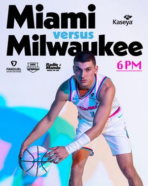 Image post by @MiamiHEAT on Twitter