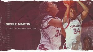 Image post by @SIU_WBasketball on Twitter