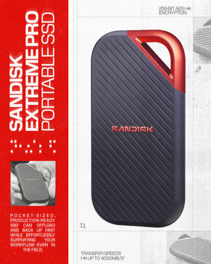 Image post by @sandisk on Instagram