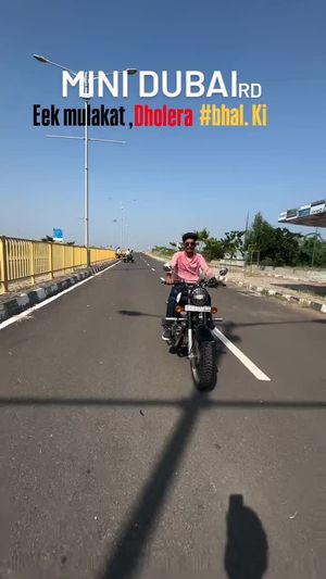 Video post by @amazing_dholera on Instagram