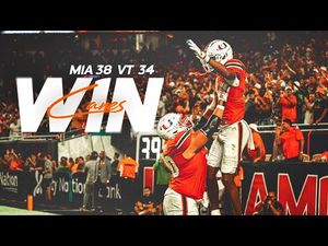 Video post by @MiamiHurricanesAllAccess on YouTube