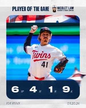 Image post by @Twins on Twitter