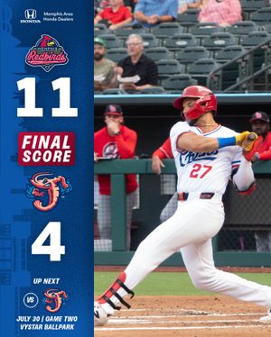 Image post by @memphisredbirds on Instagram