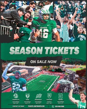 Image post by @dartmouthftbl on Instagram