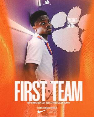 Image post by @clemsonmsoccer on Instagram