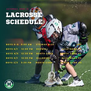 Image post by @Hoya Youth Lacrosse Association on Facebook