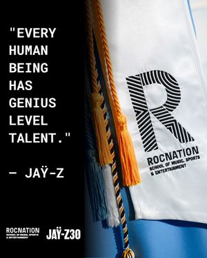 Image post by @rocnation_school on Instagram
