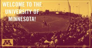 Image post by @GopherSoftball on Facebook