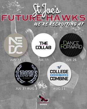 Image post by @sjuhawks_dance on Instagram