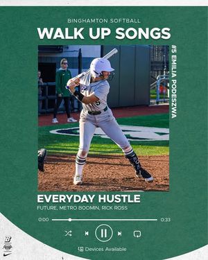 Image post by @binghamtonsoftball on Instagram
