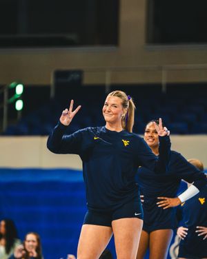 Image post by @wvuvolleyball on Instagram