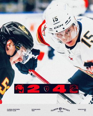 Image post by @FlaPanthers on Twitter