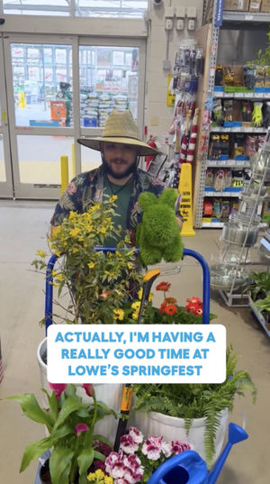 Video post by @lowes on Facebook