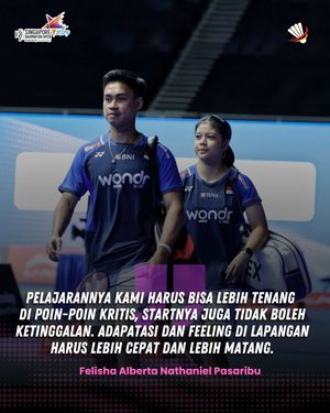 Image post by @bolalobbadminton on Instagram