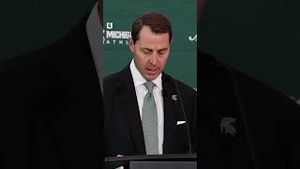 Video post by @Michigan State Spartans Athletics on YouTube