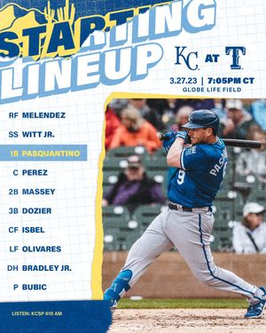 Image post by @Royals on Twitter