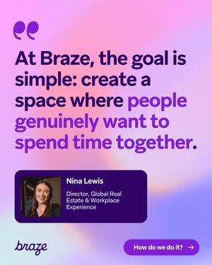 Image post by @braze on Instagram