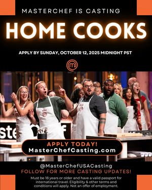 Image post by @masterchefusacasting on Instagram