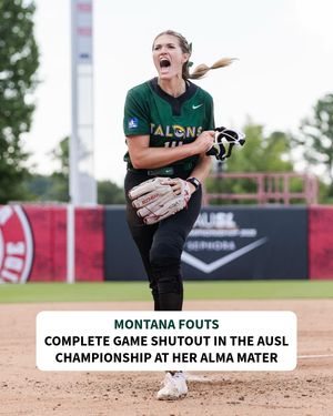Image post by @ncaasoftball on Instagram