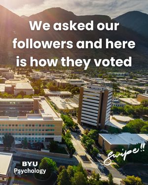 Image post by @byu_psychology on Instagram