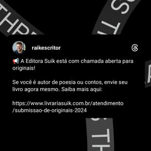 Image post by @raikescritor on Instagram