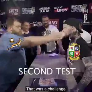 Video post by @Hug3RugbyHits on Facebook