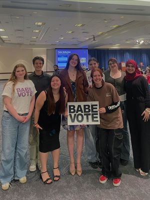 Image post by @babevote on Instagram
