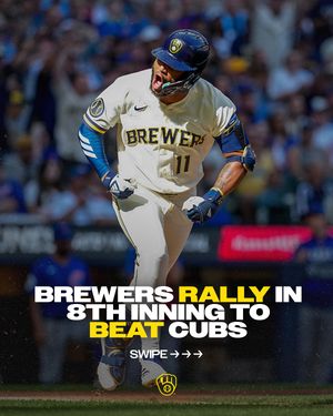 Image post by @brewers on Instagram