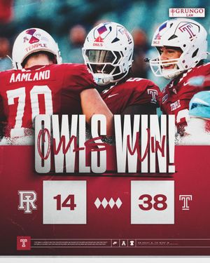 Image post by @temple_fb on Instagram