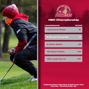 Image post by @sacredheartwgolf on Instagram