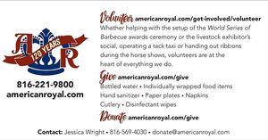 Image post by @americanroyalassociation on Facebook