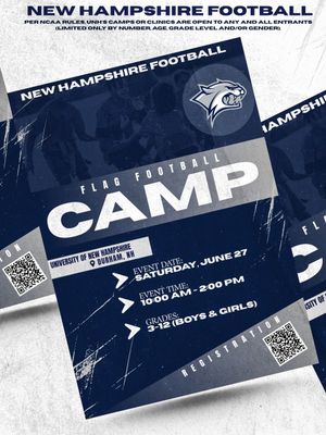 Image post by @unh_football on Instagram