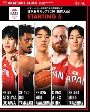Image post by @japan_basketball on Instagram