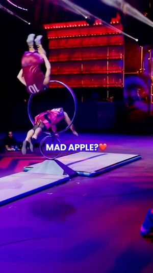 Image post by @madapple.cirquedusoleil on Instagram