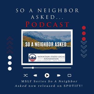 Image post by @mountainstateslegalfoundation on Facebook